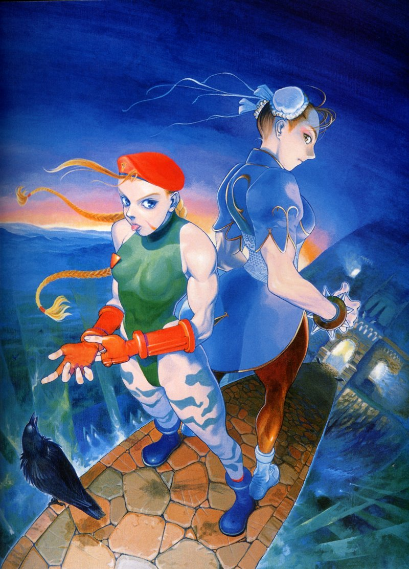 Illustration for article titled Bengus' Capcom Game Art Will Knock Your Teeth Out